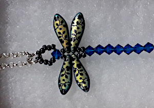 Collier libellule